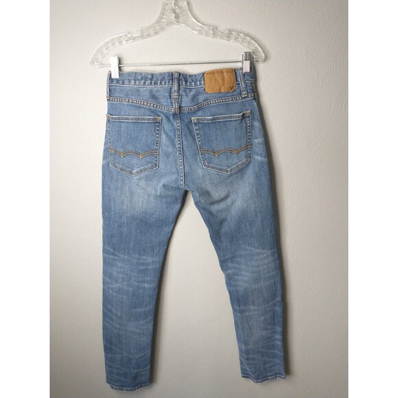 American Eagle Women’s Skinny Jeans Light Wash Size 28/30 Stretch Denim - Picture 3 of 6